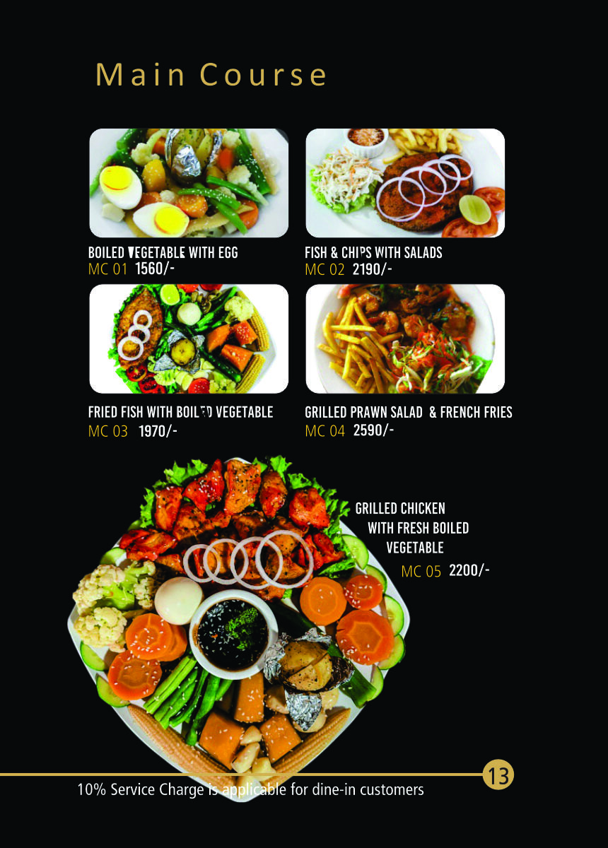 Menu Page 14